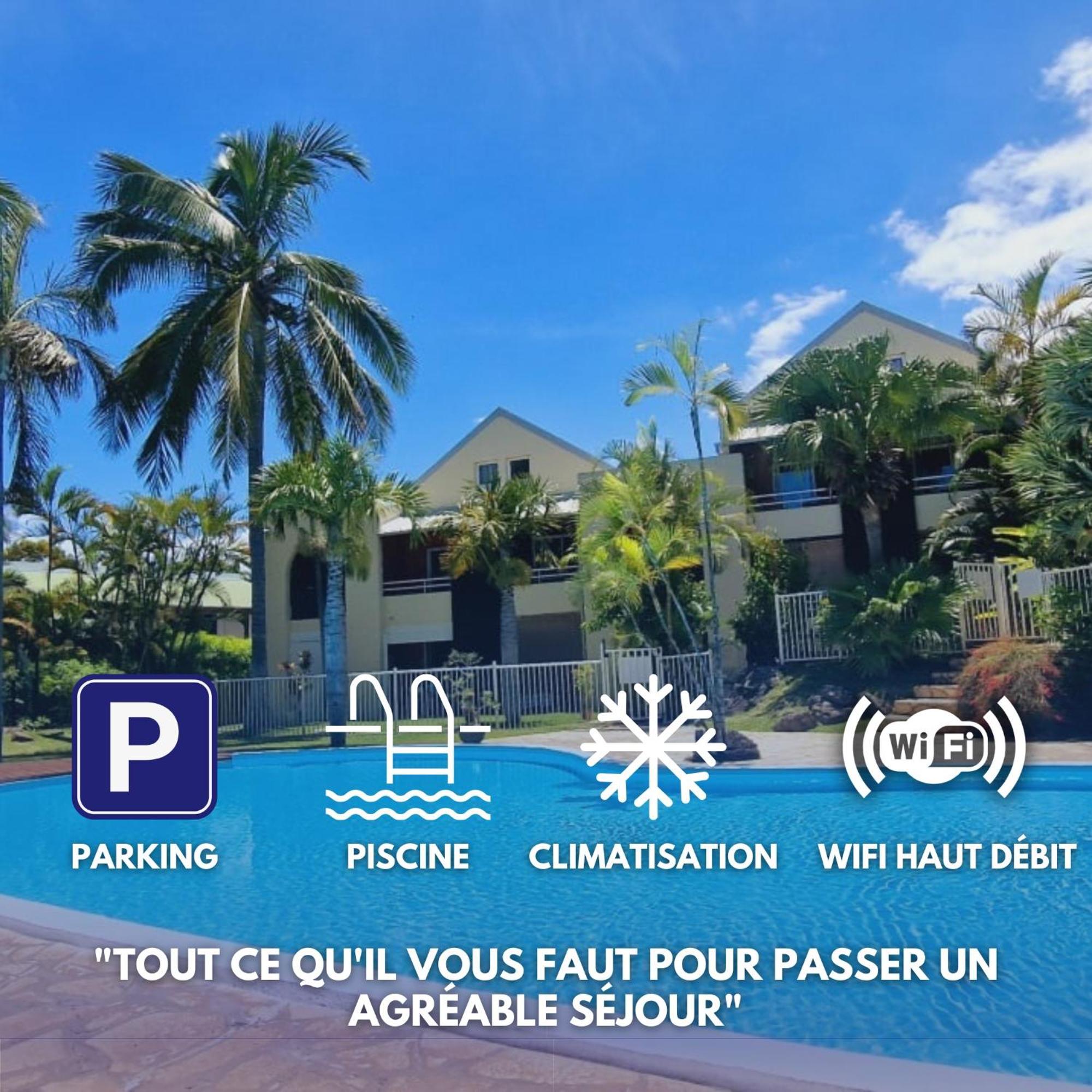 Le Sable Blanc - Studio - Piscine Saint-Gilles-les-Bains Exterior foto